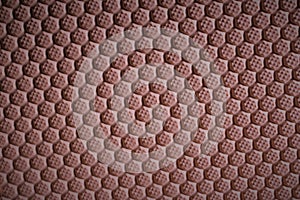 Close up design texture of a plastic mat