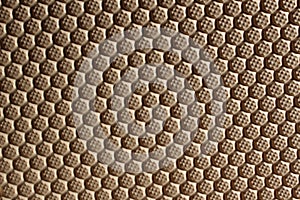Close up design texture of a plastic mat