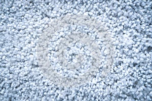 Close up detail of absorbent fabric or shaggy white carpet, hairy carpet detail. absorbent fabric background