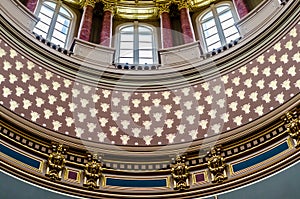 Close-up details of architecture, Iowa State Capitol