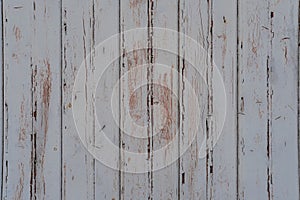 close-up of dirty white planks of construction with old paint, natural wood texture, narrow boards, horizontal, wallpaper,