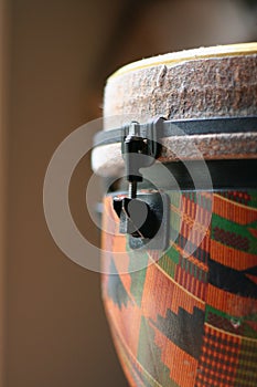 Close Up of a Djembe Head 2