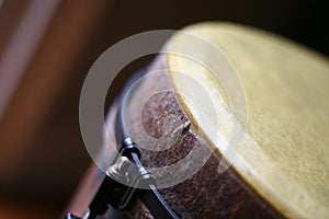 Close Up of a Djembe Head 3