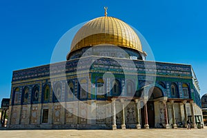Close-up of the Dome of the Rock