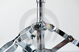 Close-up of a drum stand