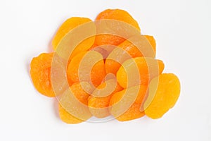 Close-up on Dry Apricots