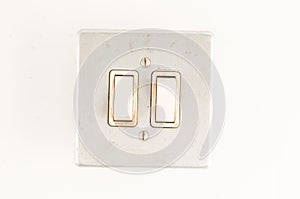 Close-up of elctric switch interruptor