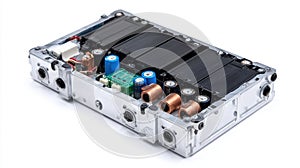 Close-up of electronic circuit component