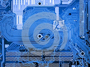 Close up of Electronic Circuits in Technology on Mainboard computer background logic board,cpu motherboard,Main board,system boa