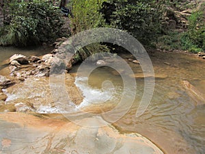 Close up of Ellison Creek in Payson, Arizona photo