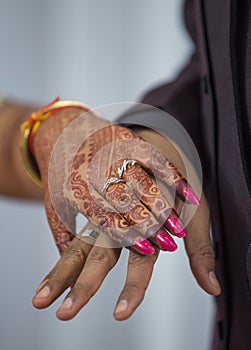 Close up of Engagement rings