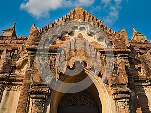 Dhammayan Gyi Temple, Bagan, Myanmar.