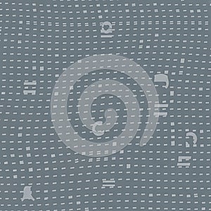 Close-Up of Fabric with Small Dot Pattern and Textured Surface