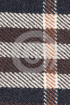 Close-Up of a fabric textile pattern