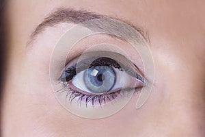 Close up of Female Eye
