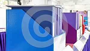 Close up file folder containing files and documents