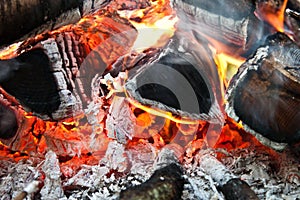 Close up fire