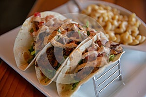 Close Up on Fish Tacos