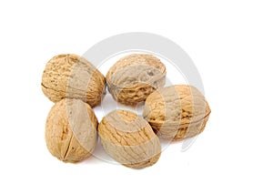 Close up of Five nuts