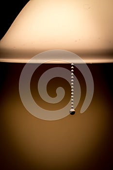 Close up of a floorlamp