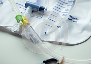 Close Up Foley Catheter photo