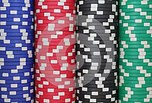 Casino Chips Background