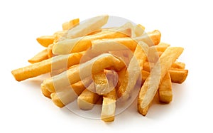 Close up on fresh French Fries or Pommes Frites