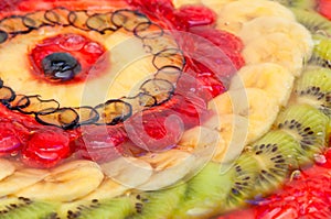 Fresh fruit cake