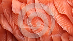 Close up Fresh salmon