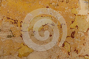 Distressed Peeling Paint and Plaster Wall Texture