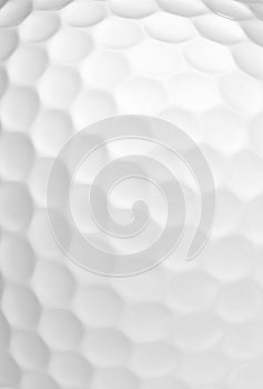 Close up of a golf ball