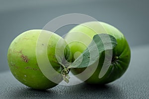 Close up of Green Indian Ber