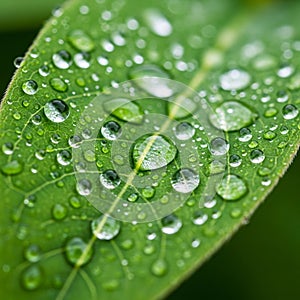 Emphasizes the reflections and refractions within the water,