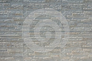 Close up of a grey brick-wall, Modern stone texture background