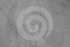 Grey cracked concrete