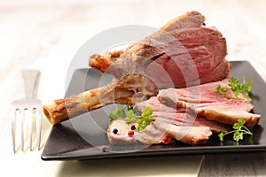 Grilled lamb chop