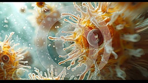 A Close Up of a Group of Sea Urchins