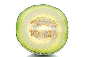 Close up of half melon