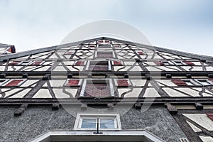 Close-up of a half-timbered house, Germany