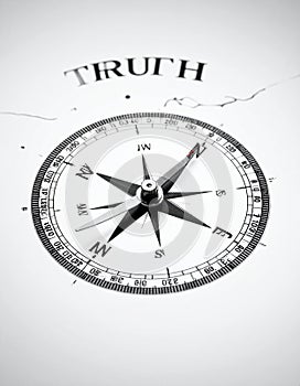 Compass Pointing to Truth