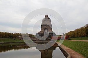 Close up of a high historical building in dresden sachsen germany