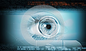 Close-up of human eye