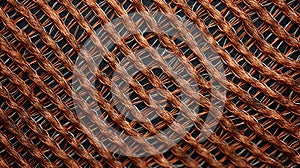 Close Up Image Of Copper Wire Mesh In Samyang Af 14mm F2.8 Rf Style photo