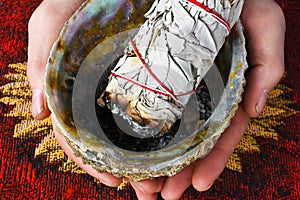 Abalone Shell and White Sage