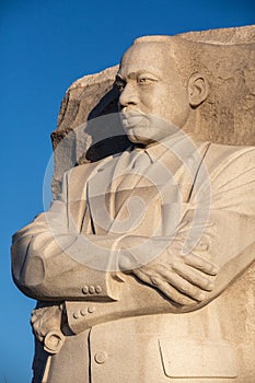 Martin Luther King Memorial Statue Washington DC Close Up