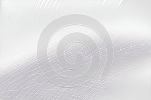 This close-up image shows the movement and texture of white waves on a white background. The waves are soft and undulating