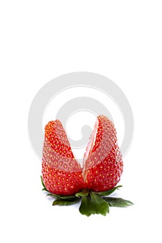 Close up image of strawberry
