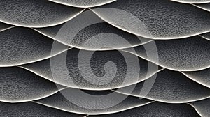 A close-up image of a textured surface with a repeating pattern of small, interconnected lines.