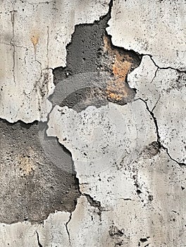 Concrete Texture Background with Cracked Grunge Details