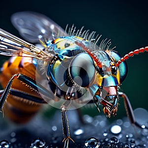 close-up of an insect